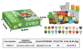Blocos Magnéticos Cubos de Construção 80 peças - TW883-9