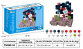 Blocos Magnéticos Cubos de Construção 125 peças – Brinquedo Educativo - TW883-55