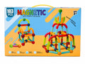 Blocos de Montar Magnéticos Bolas e Bastões Kit 103 peças - UPPER1130