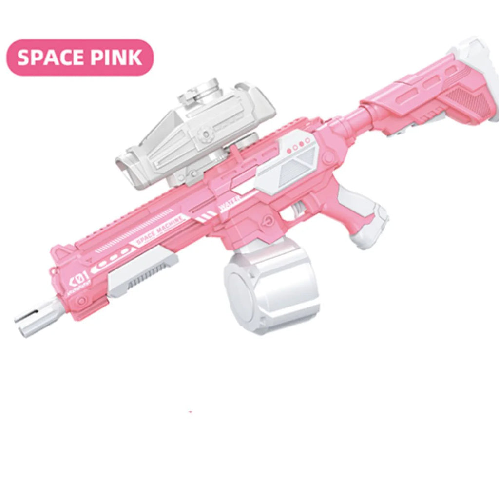 Pistola de Água Automática Space com Bateria USB - BJG00022