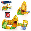 Blocos Magnéticos 25 Peças Fazendinha – Brinquedo Educativo de Montar - TW887-B25