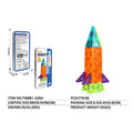 Blocos Magnéticos 3D Infantil 26 Peças Foguete - TW887-A26