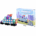 Blocos Magnéticos Caminhão Educativo com Números – Brinquedo de Montar - UPPER1125-1