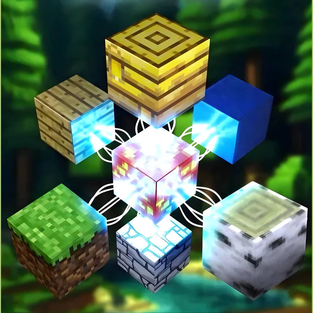 Blocos Magnéticos de Construção Minecraft com 96 Peças - TW883-096A