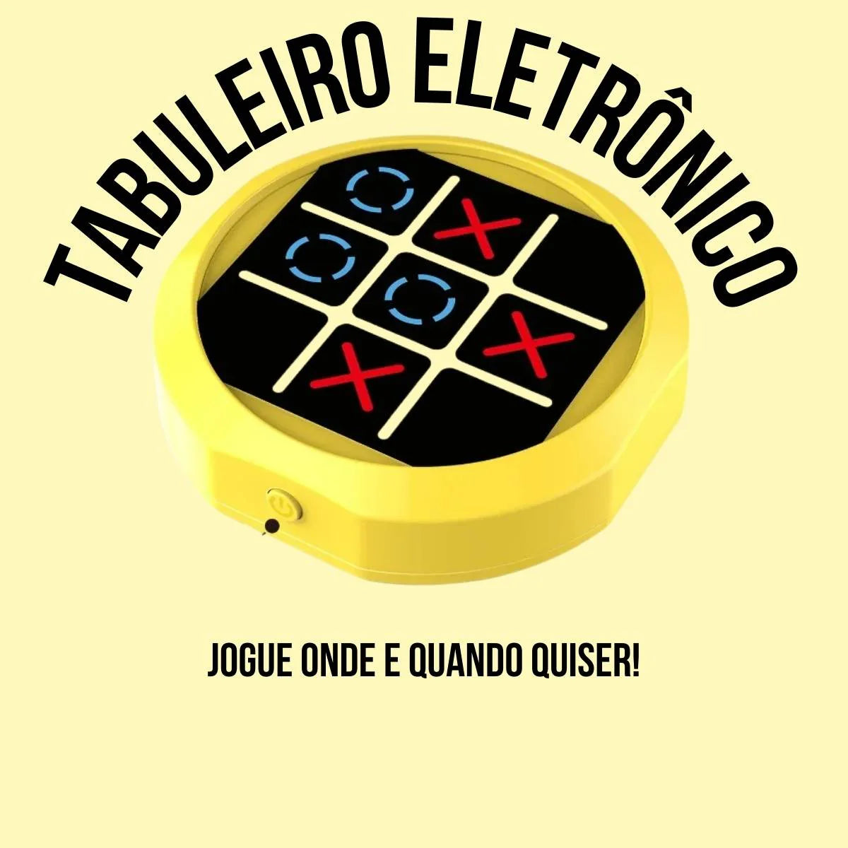 Brinquedo Educativo Eletrônico Digital Portátil 4 Em 1 Jogo Da Velha - TW882-4Y
