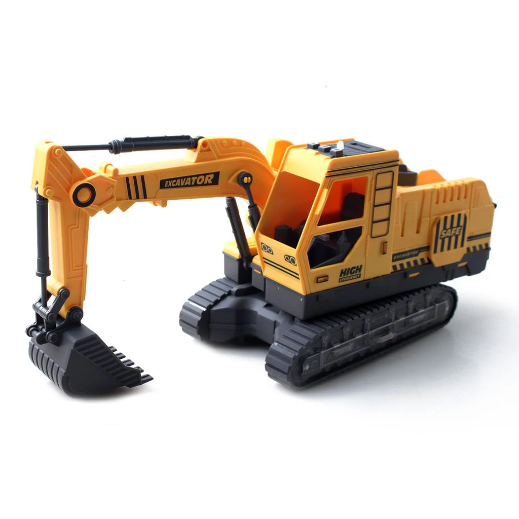 Brinquedo Escavadeira Articulada Pista Lança Carrinhos - TW880-3