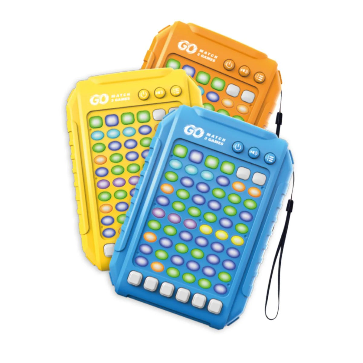 Jogo Eletrônico Combinar 3 Cores Candy Crush Portátil - TW882-5