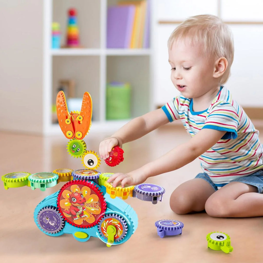 Kit de Engrenagens Educativo com Montagens Criativas - JXT-88901