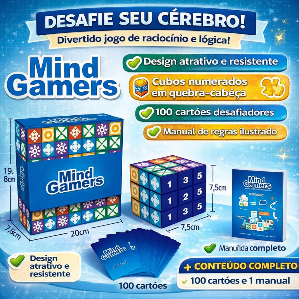 Quebra Cabeça Pensamento Lógico - TW882-8