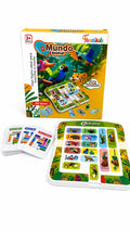 Jogo De Tabuleiro Raciocínio Lógico Mundo Animal - TW881D