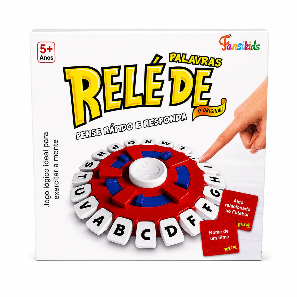 Jogo de Palavras Tabuleiro Nº1 RELÉ STOP Em Português - TW882-1